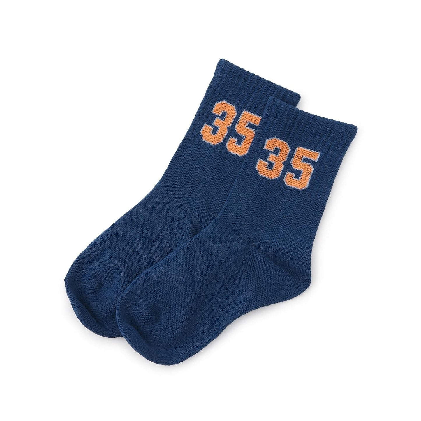 編號混合彩色襪