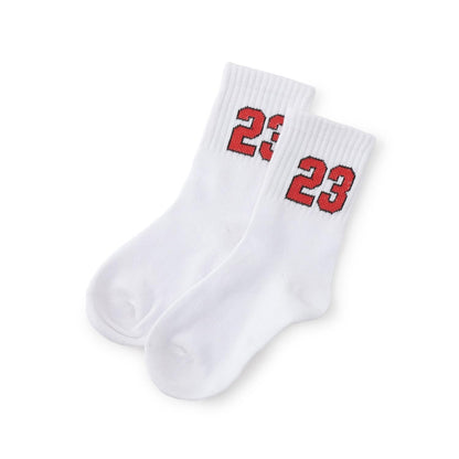 編號混合彩色襪