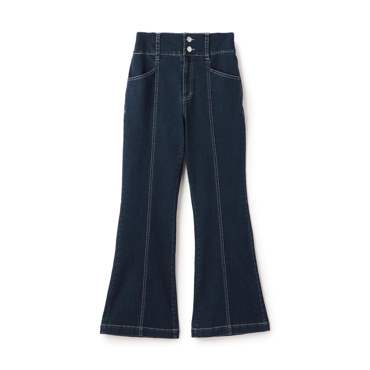 【彈力】修身喇叭牛仔褲