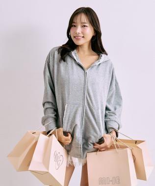 logo刺繡寬鬆衛衣【韓國時尚】