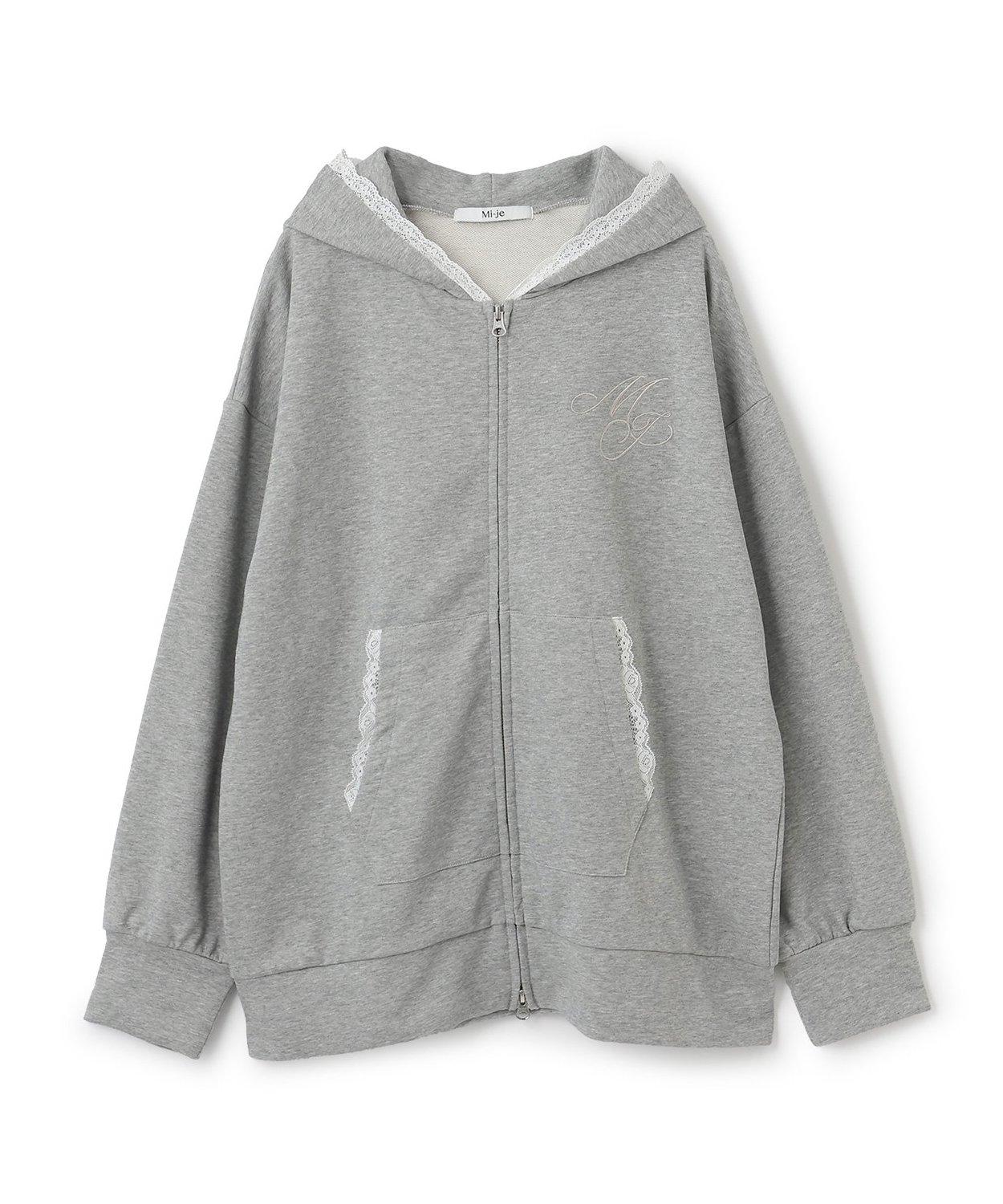 logo刺繡寬鬆衛衣【韓國時尚】