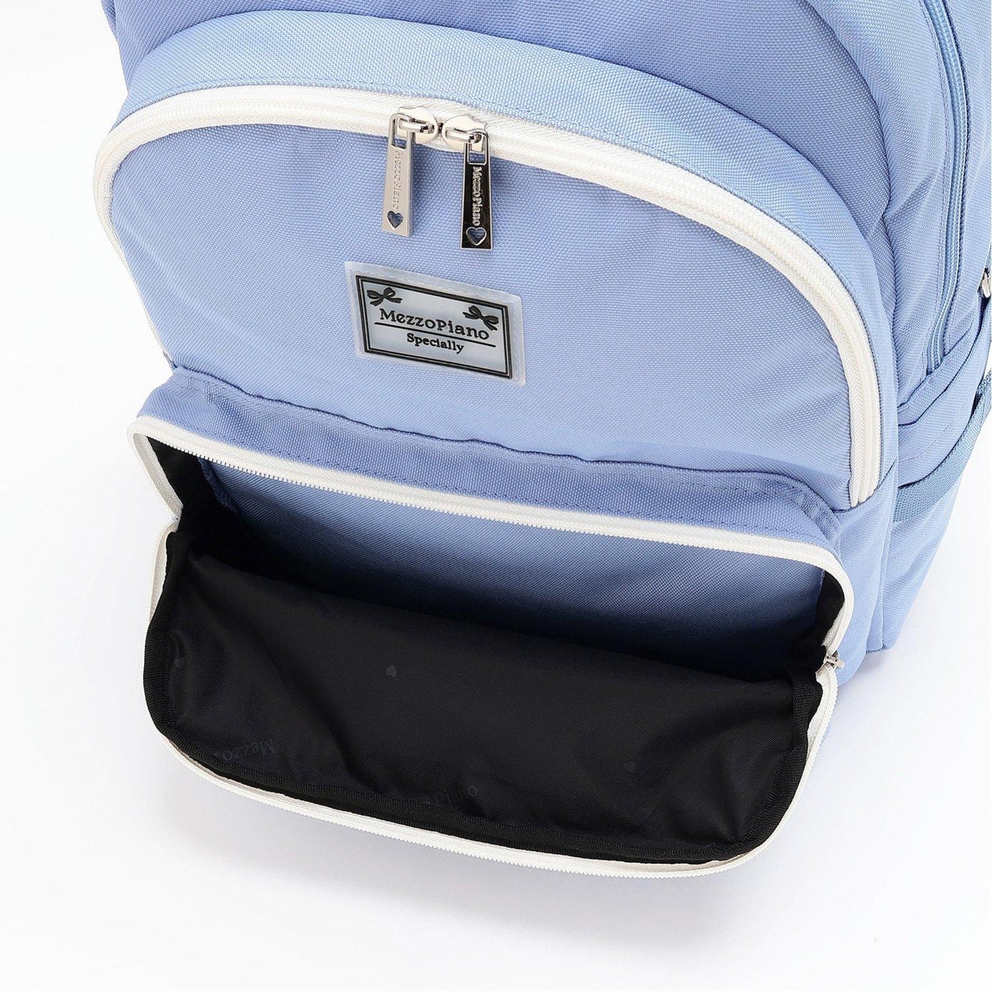 【防潑水】繫帶蝴蝶結卡包掛飾雙肩包