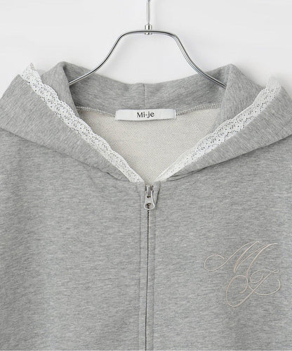 logo刺繡寬鬆衛衣【韓國時尚】