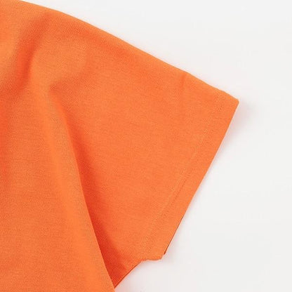 【舒適天竺】不對稱T恤