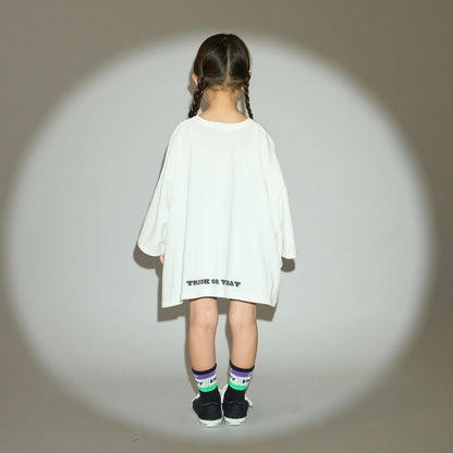 【カイテキ天竺】不規則鬼怪圖案T恤