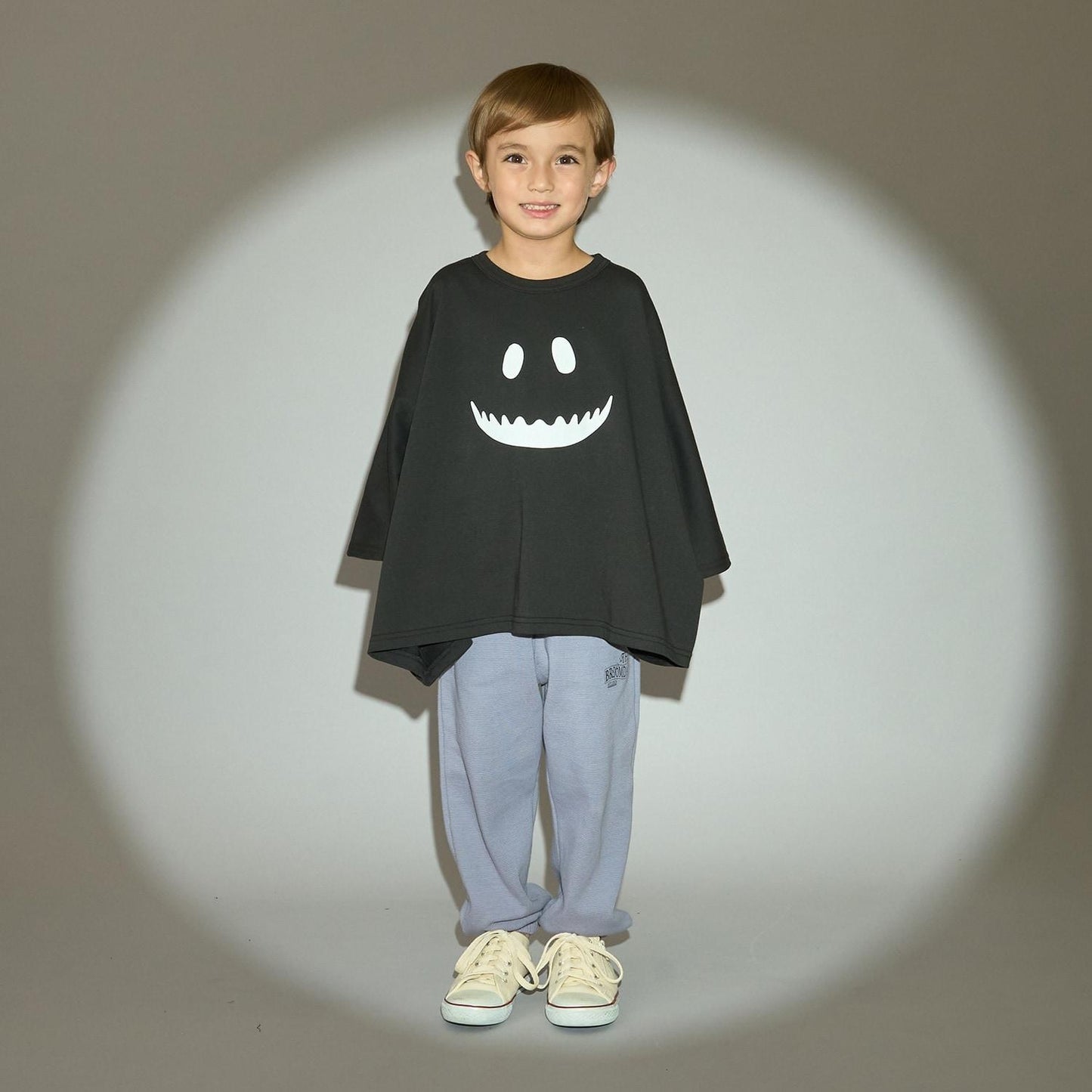 【カイテキ天竺】不規則鬼怪圖案T恤