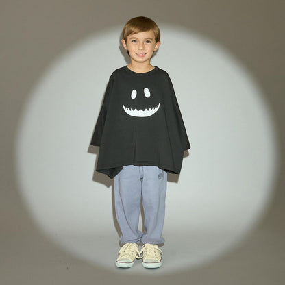 【カイテキ天竺】不規則鬼怪圖案T恤