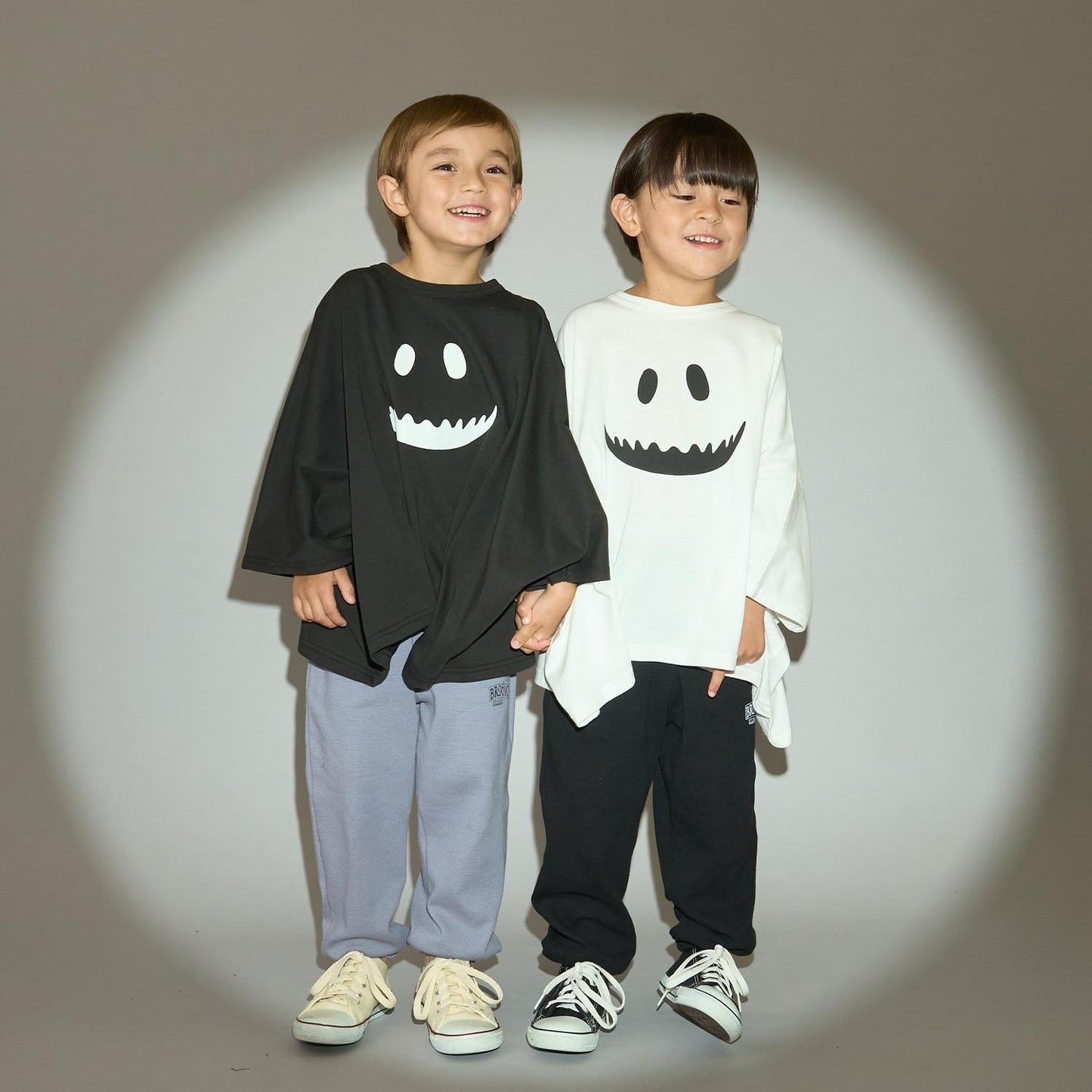 【カイテキ天竺】不規則鬼怪圖案T恤