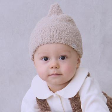 尖頂馬卡龍針織帽