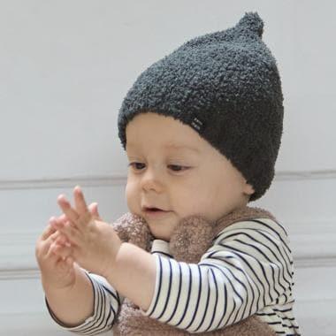 尖頂馬卡龍針織帽