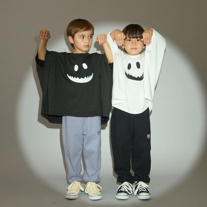 【カイテキ天竺】不規則鬼怪圖案T恤