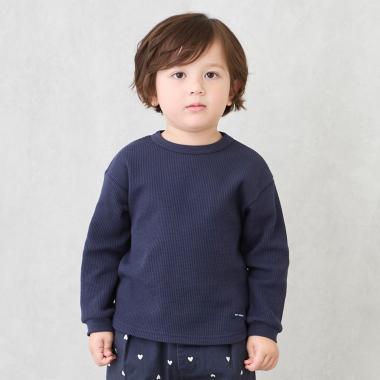 【GOODPRICE】華夫格長袖T恤