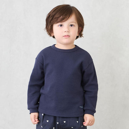 【GOODPRICE】華夫格長袖T恤