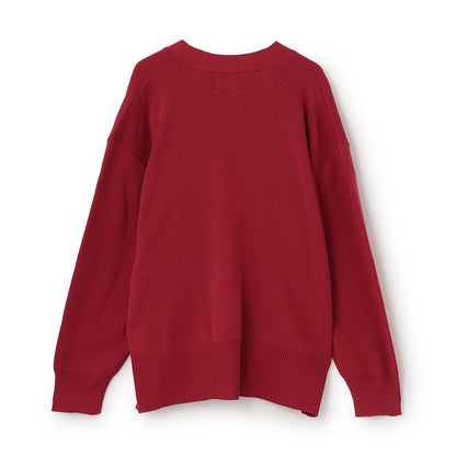 珍珠紐釦針織開衫