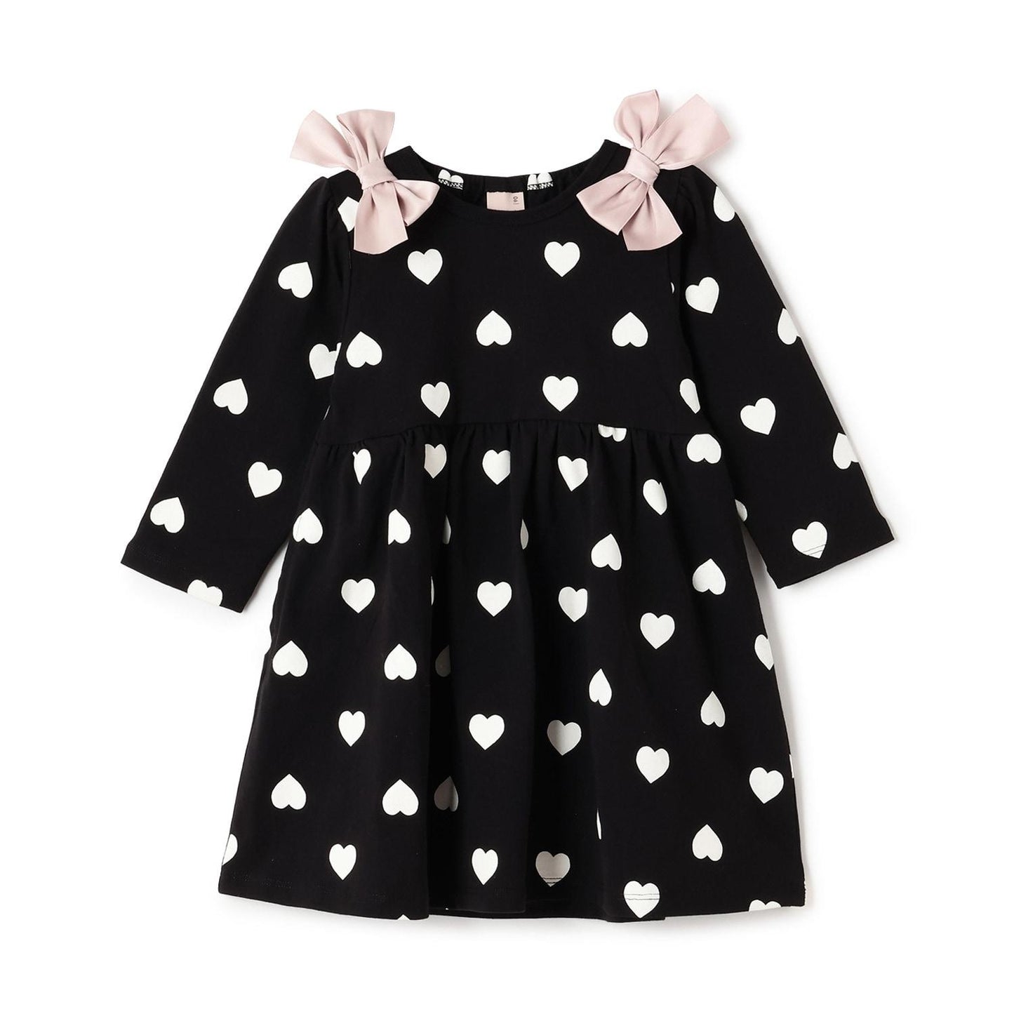 【GOODPRICE】印花蝴蝶結裝飾連衣裙