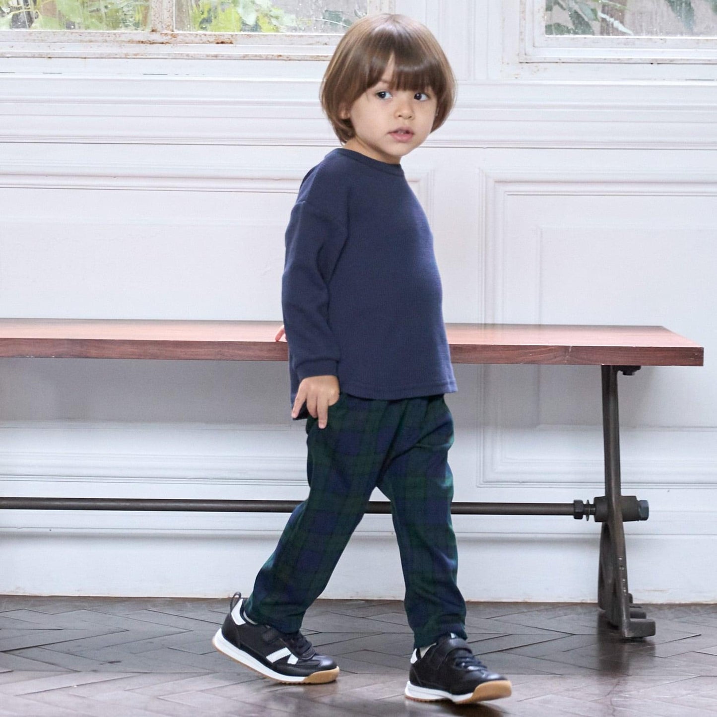 【GOODPRICE】華夫格長袖T恤