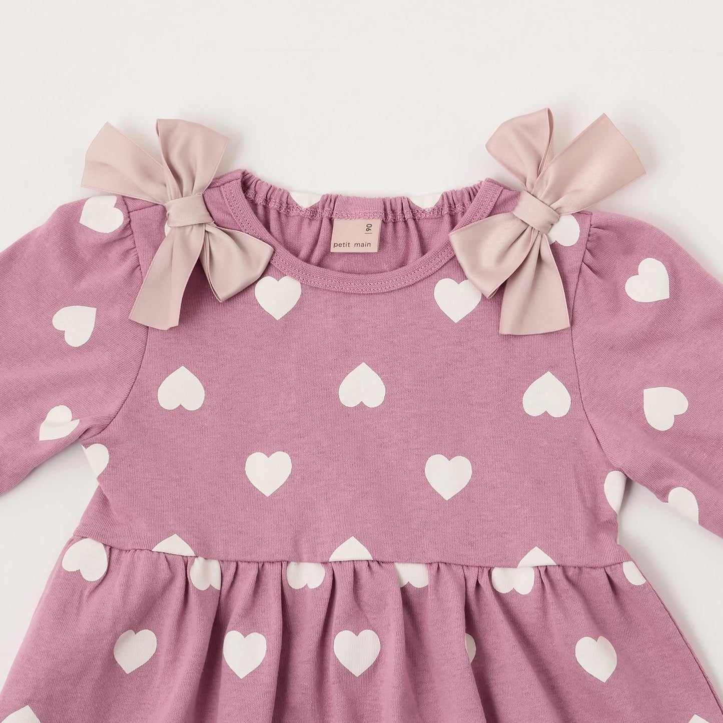 【GOODPRICE】印花蝴蝶結裝飾連衣裙