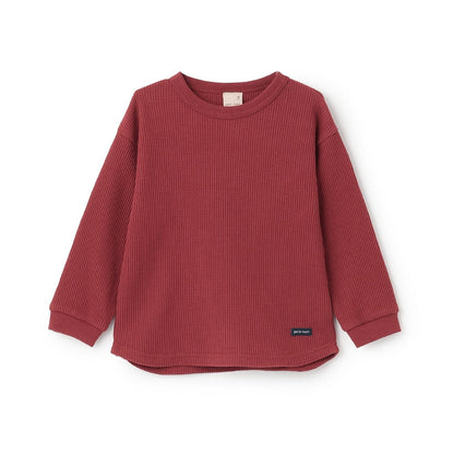 【GOODPRICE】華夫格長袖T恤