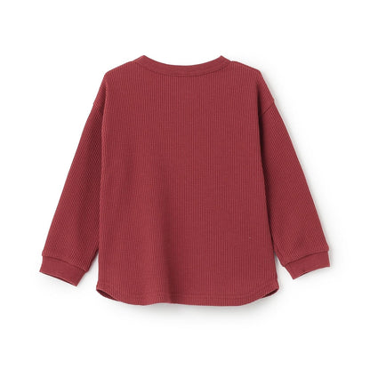 【GOODPRICE】華夫格長袖T恤