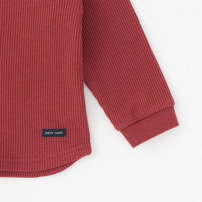 【GOODPRICE】華夫格長袖T恤