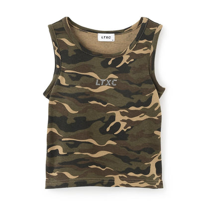 【LTXC】圖案/純色混合背心