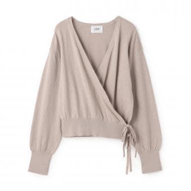 【芭蕾/連結】針織裹身上衣