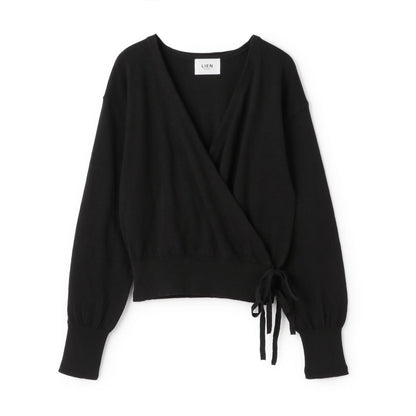 【芭蕾/連結】針織裹身上衣