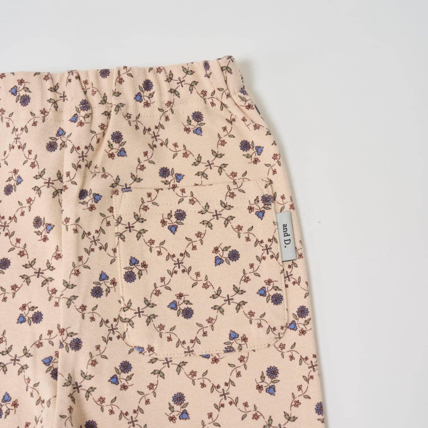 防汙羅紋喇叭打底褲