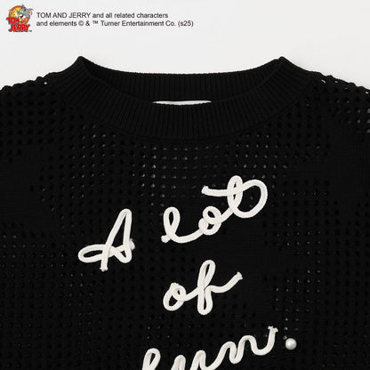 【TOM AND JERRY】星形徽章套頭衫×內搭套裝