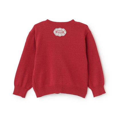 珍珠紐釦針織開衫