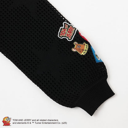 【TOM AND JERRY】星形徽章套頭衫×內搭套裝