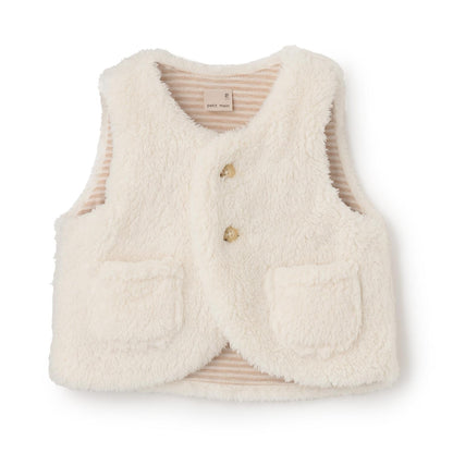 【抗菌防臭】羊羔絨馬甲