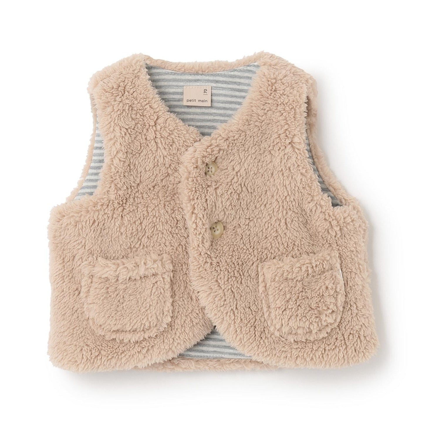 【抗菌防臭】羊羔絨馬甲