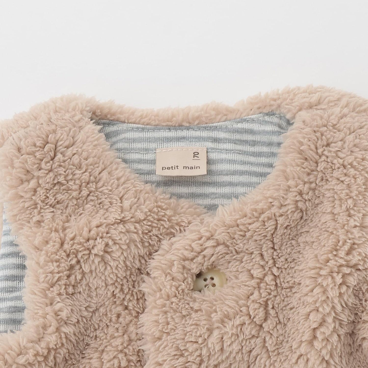 【抗菌防臭】羊羔絨馬甲