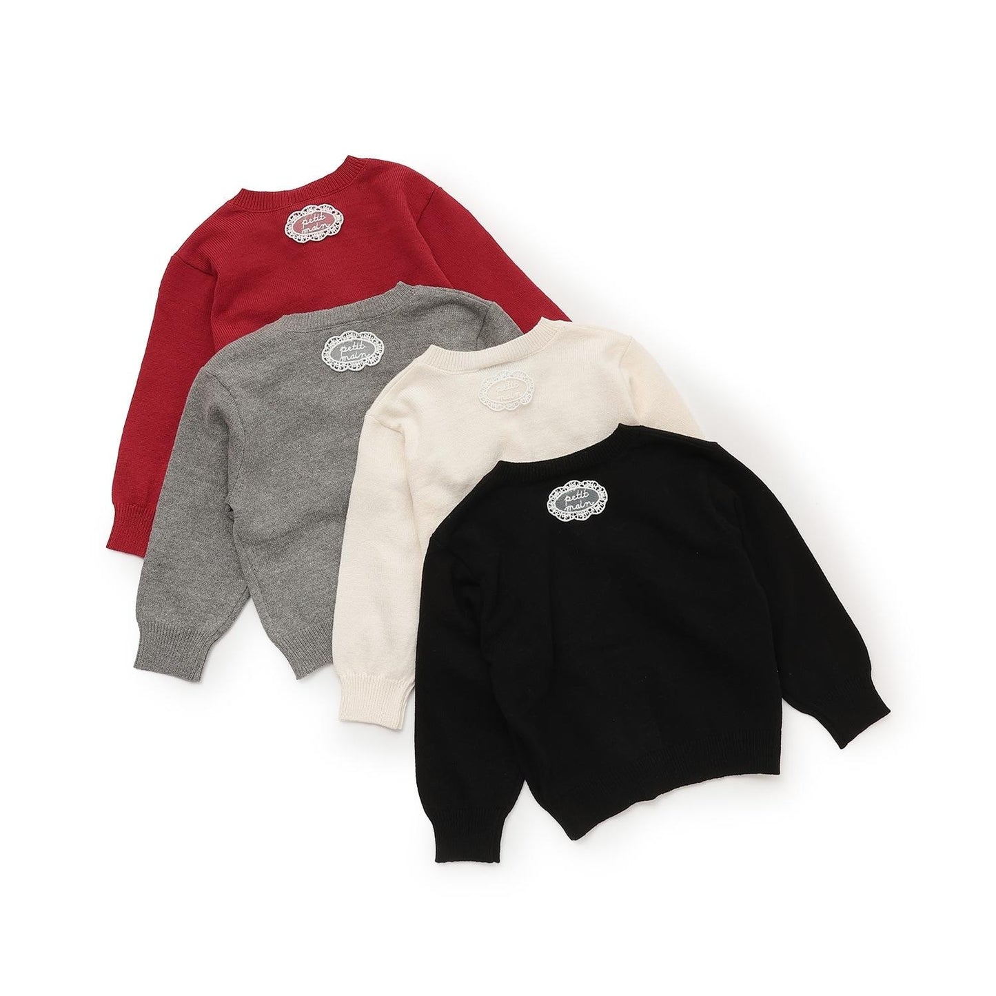 珍珠紐釦針織開衫