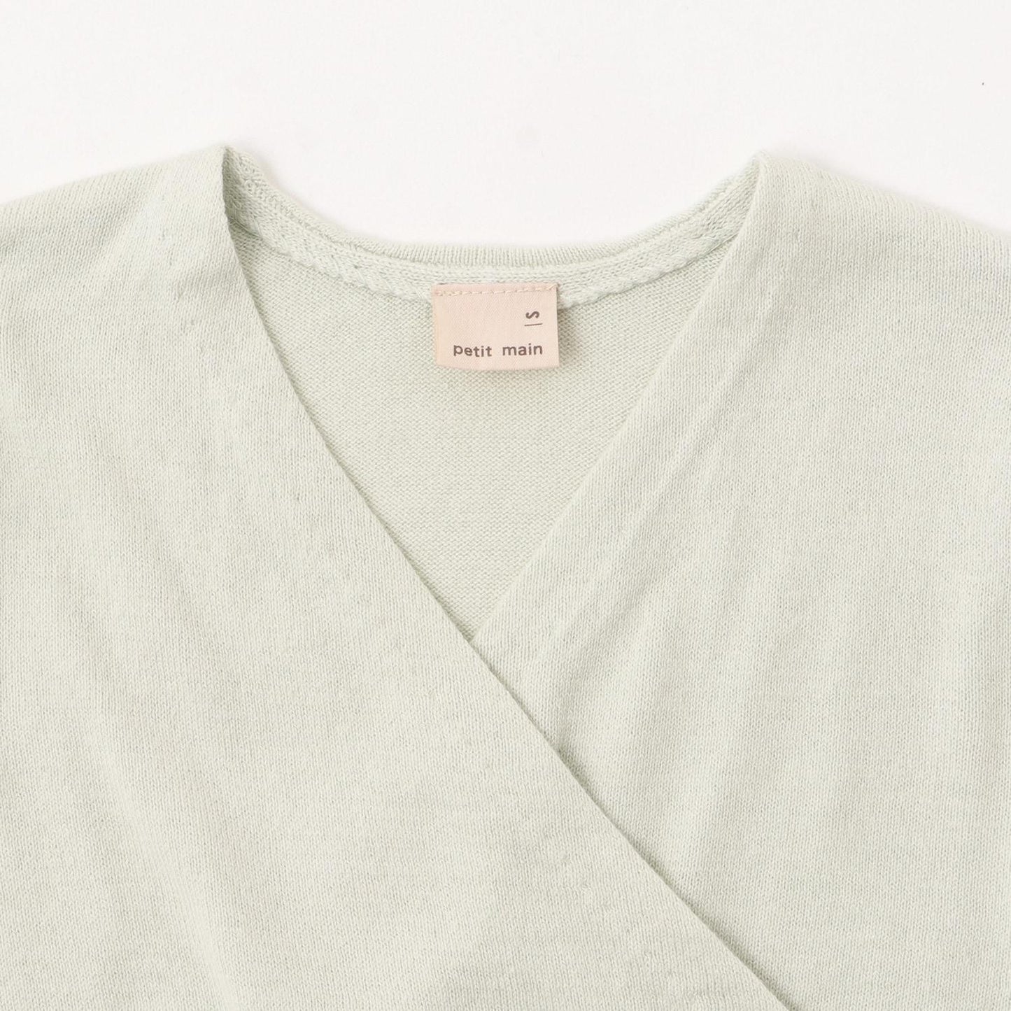 芭蕾風針織交叉開衫