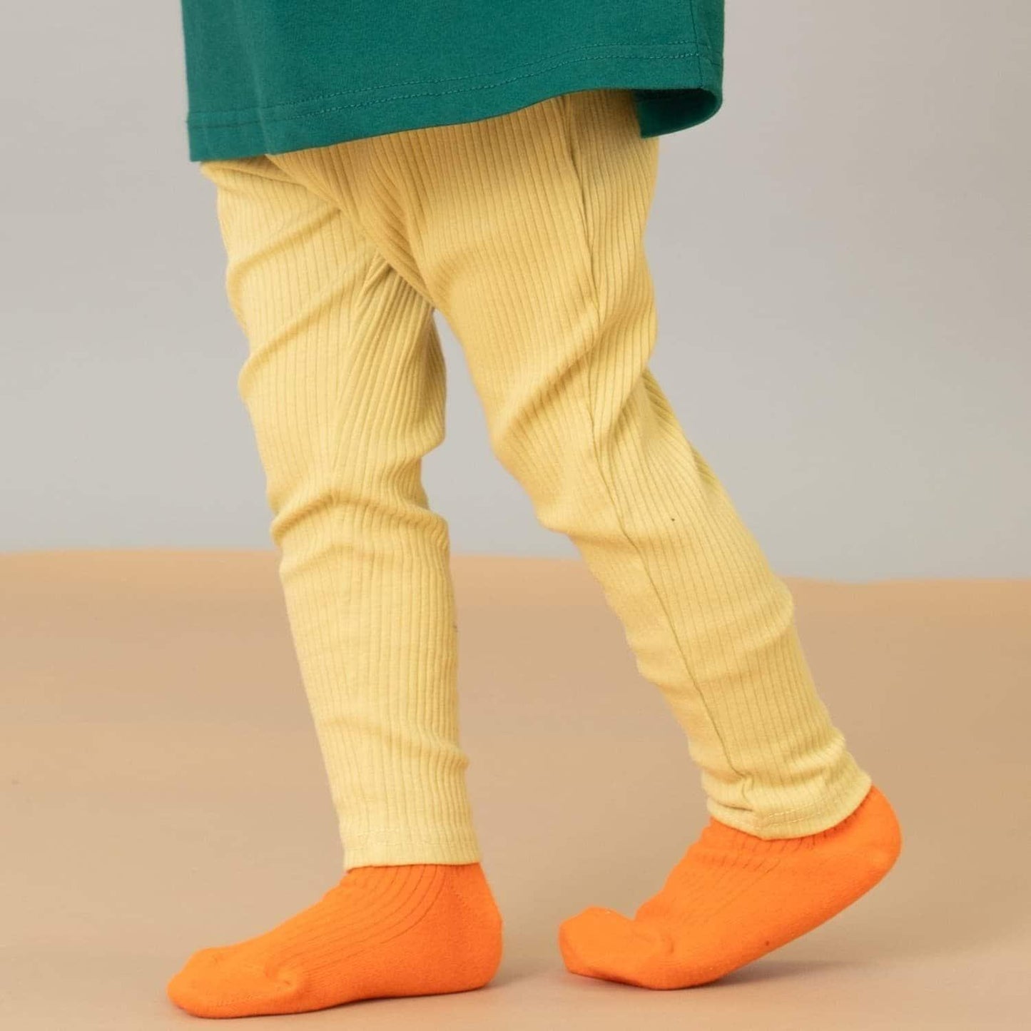 【365D.】防汙無縫羅紋打底褲