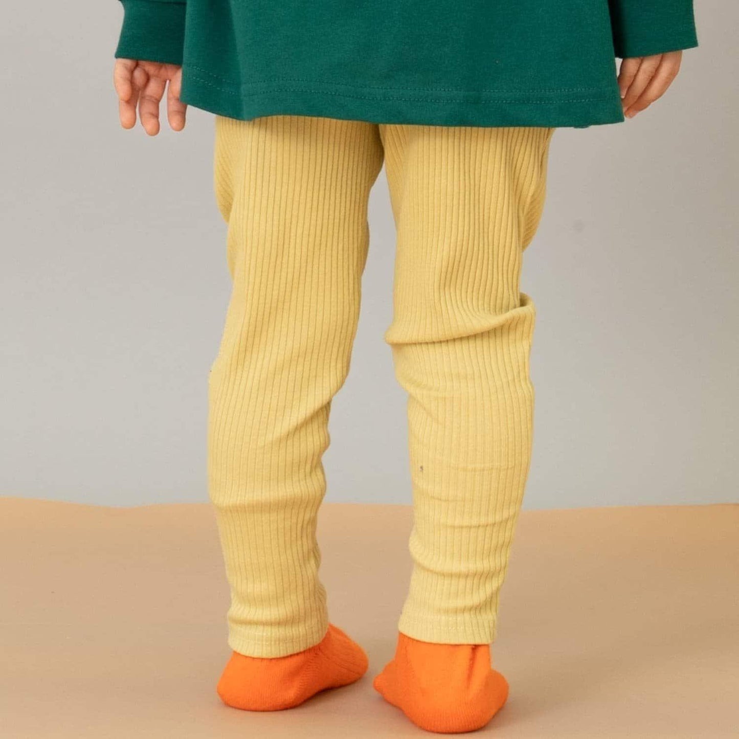 【365D.】防汙無縫羅紋打底褲