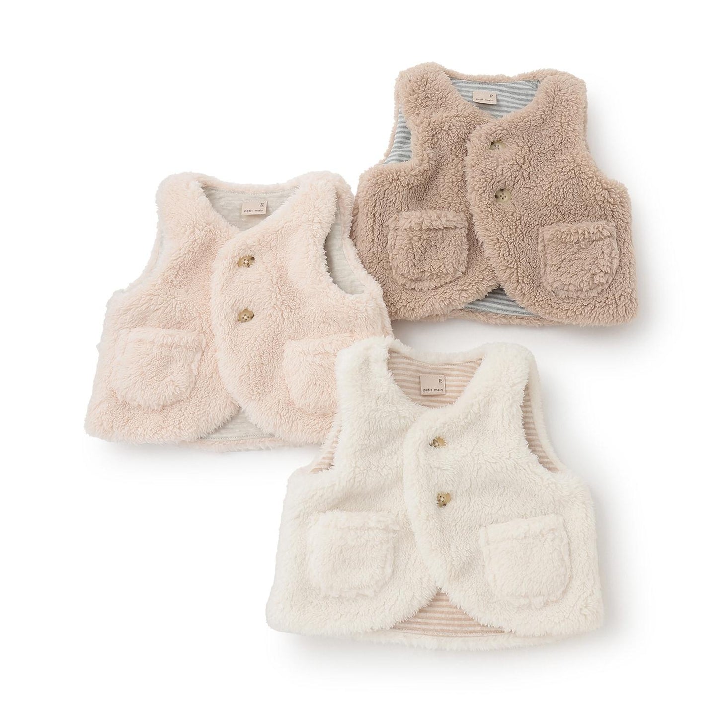 【抗菌防臭】羊羔絨馬甲