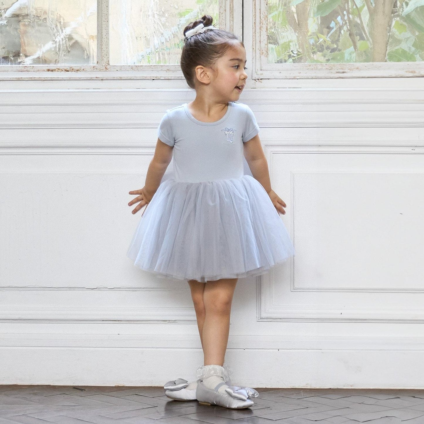 【芭蕾】網紗連衣裙