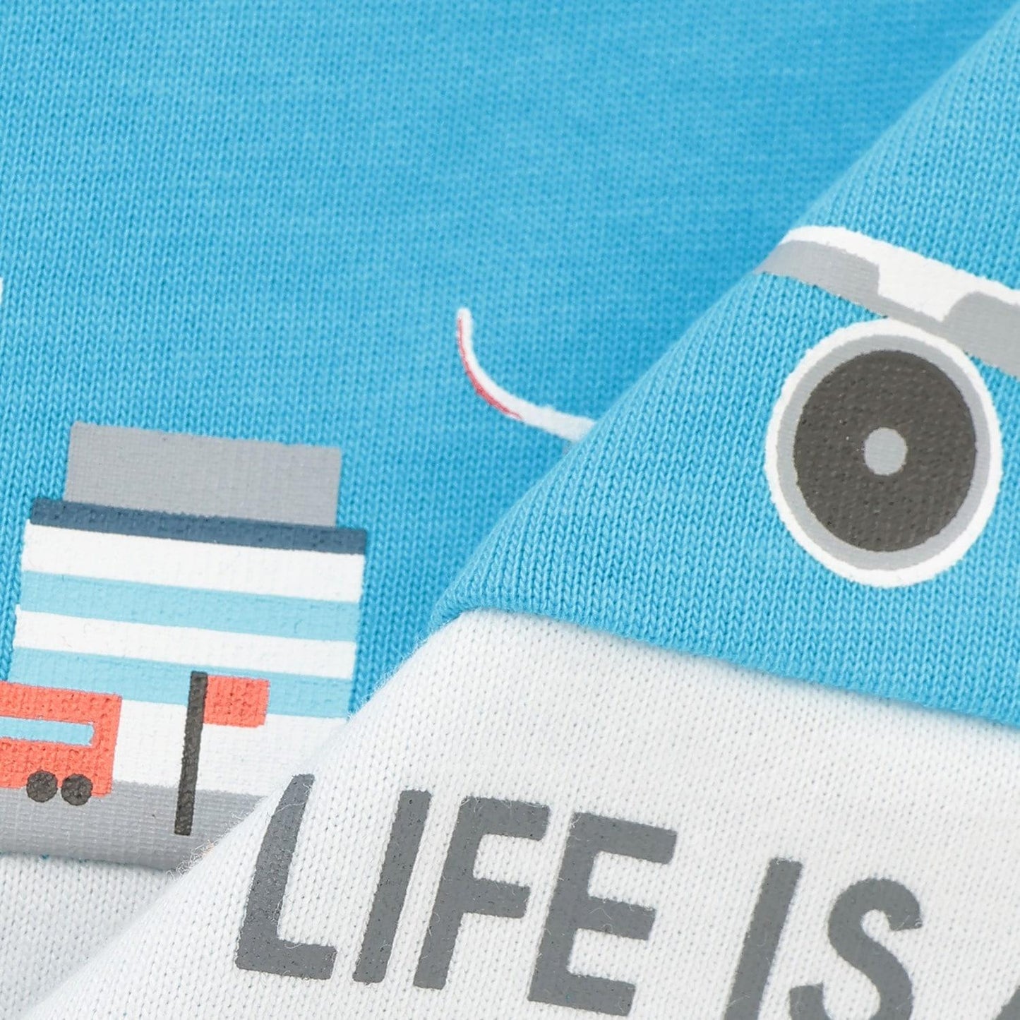 切換拼接長袖T恤