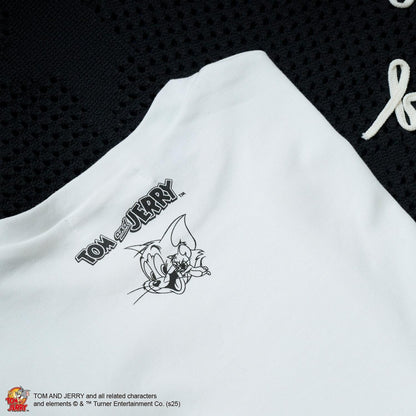 【TOM AND JERRY】星形徽章套頭衫×內搭套裝