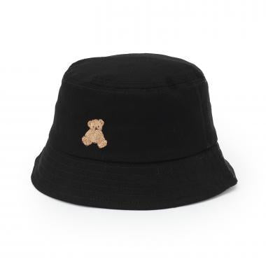 小熊刺繡漁夫帽