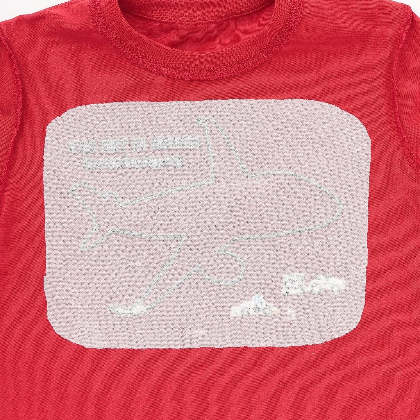 【JAL】貼布繡長袖T恤