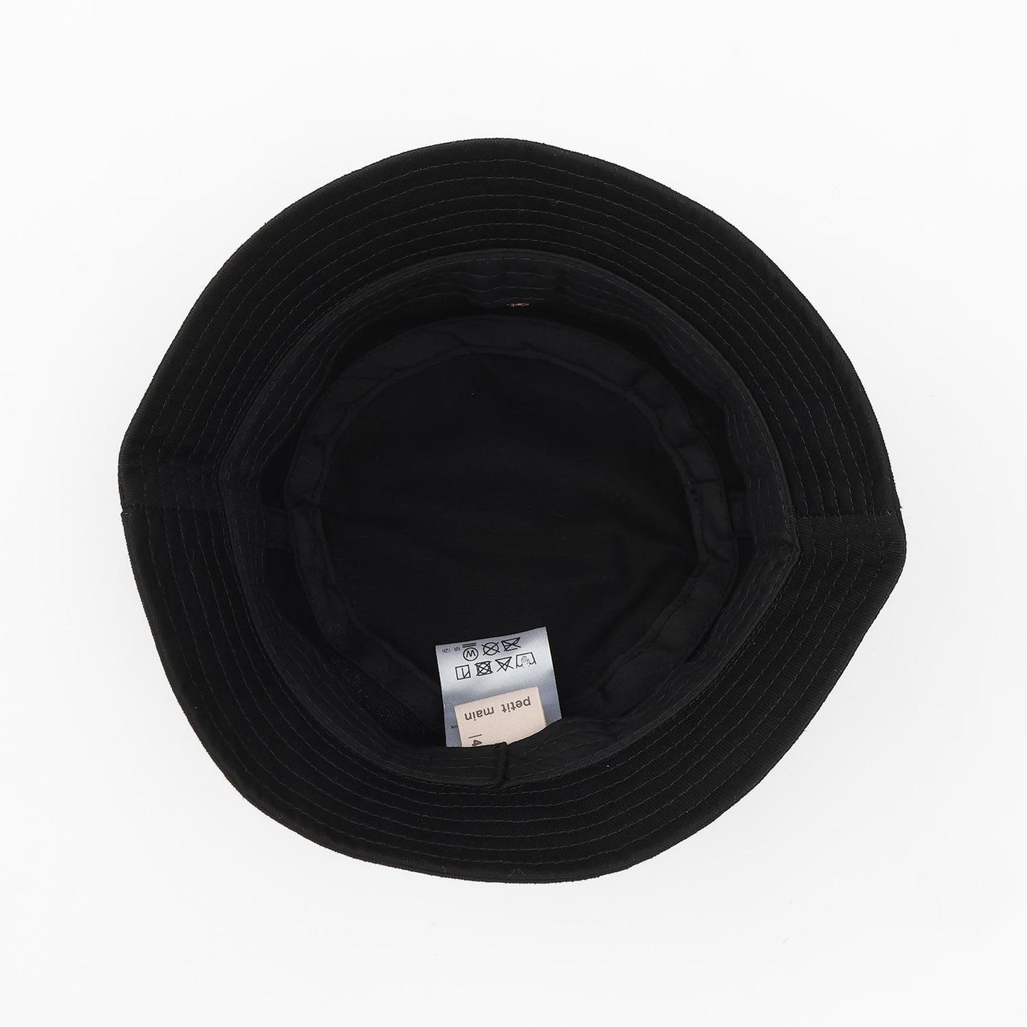 小熊刺繡漁夫帽