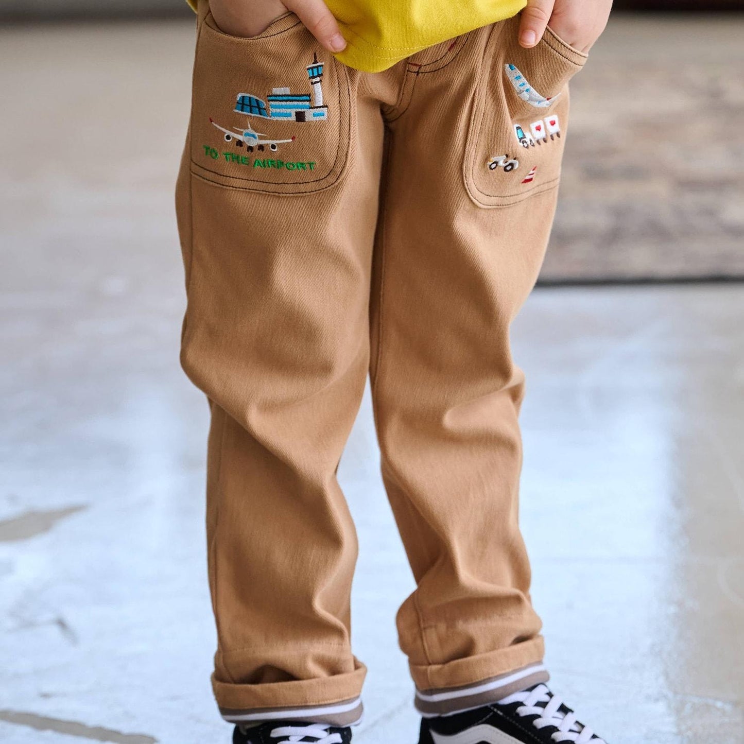 【JAL】長款直筒褲