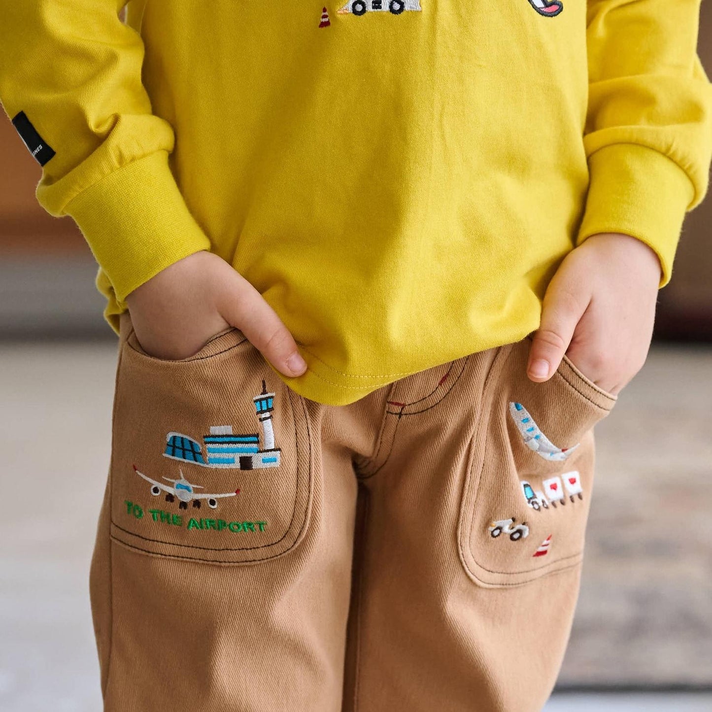 【JAL】長款直筒褲