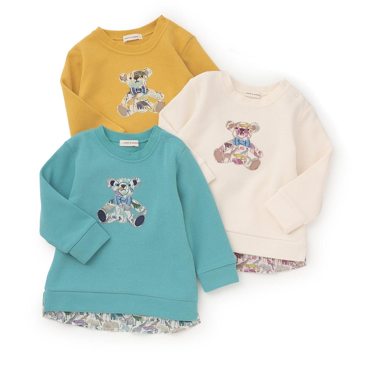 Q-fourth Zoo泰迪熊衛衣