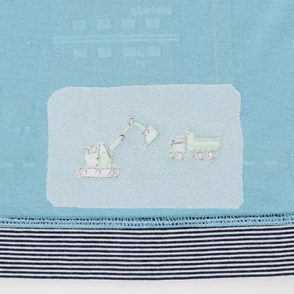 工程車輛施工中長袖T恤