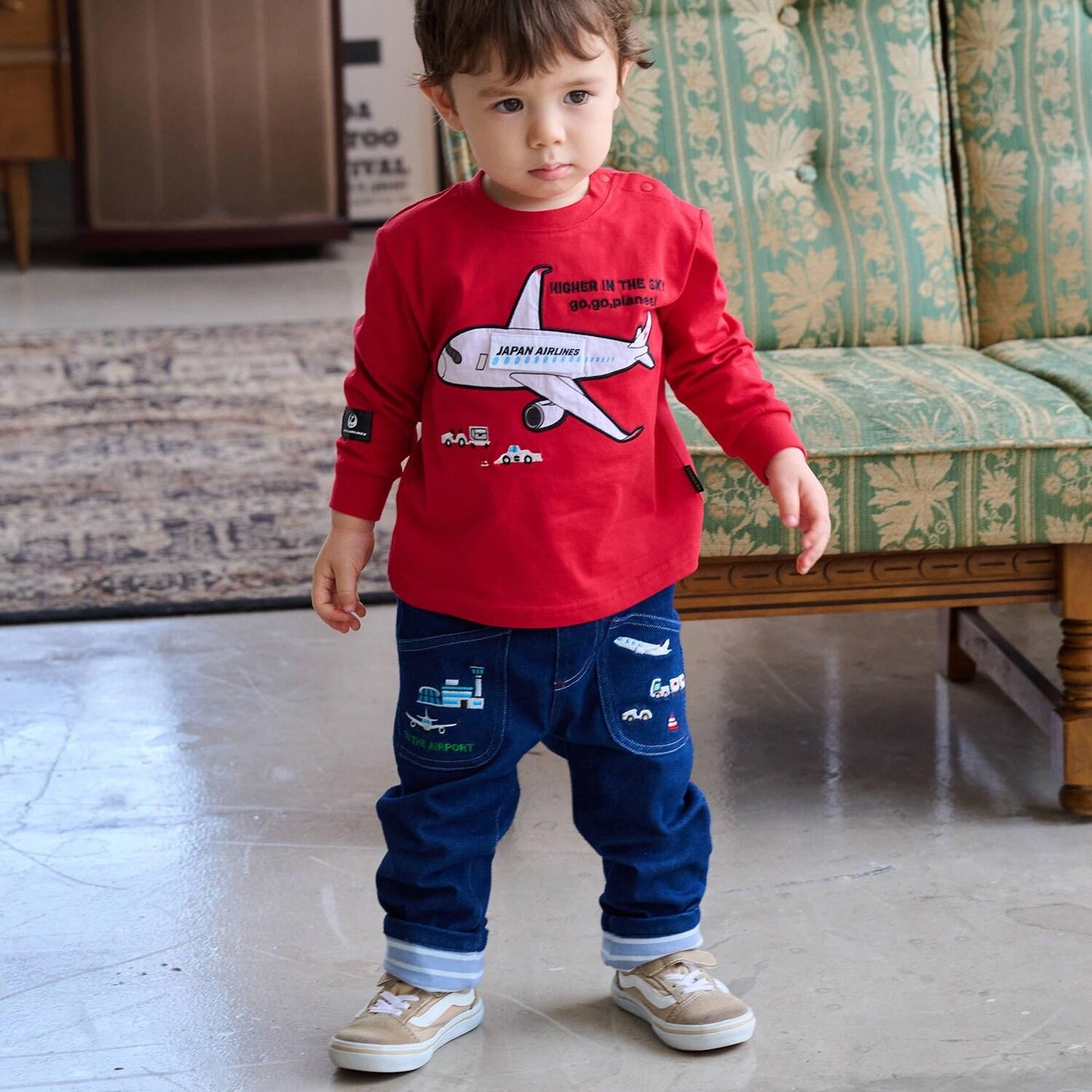 【JAL】長款直筒褲